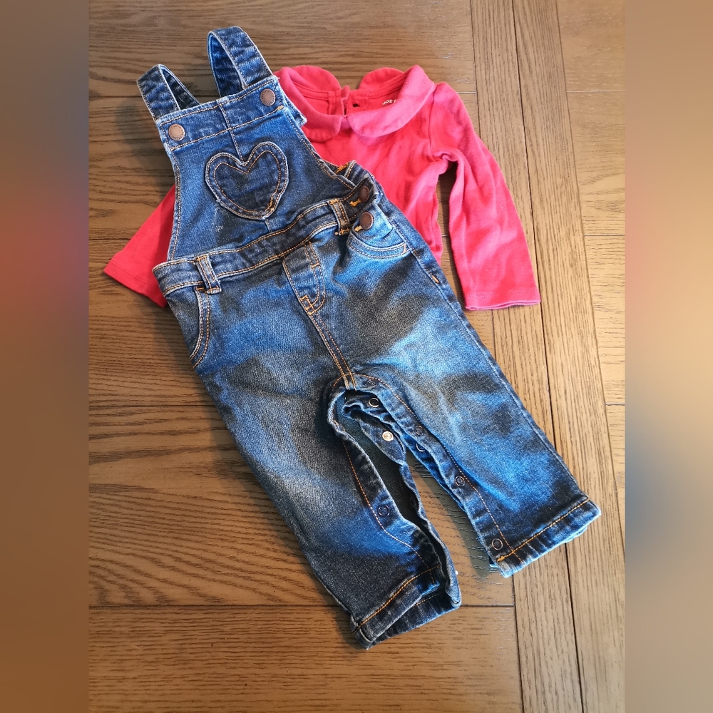 Joe Fresh matching set size 6-12M